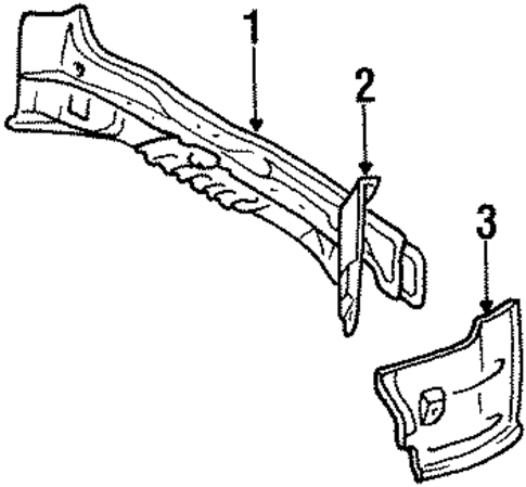 Rear Body for 1993 Toyota Previa #0