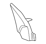 1HA42DK2AA - Body: Mirror Cover for Dodge: Ram 1500, Ram 2500, Ram 3500 | Ram: 1500, 2500, 3500 Image