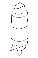 99762450200 - Electrical: Washer Pump for Porsche: 911, Boxster, Carrera GT, Cayman, Panamera Image