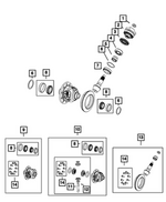 68753181AA - Differential and Drive Line: Pinion Flange for Mopar Image