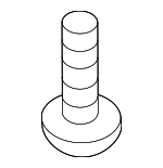 9391324220 - Body: Inst Panel Speaker Screw for Honda: Accord, Civic, Clarity, Fit, HR-V, Odyssey, Passport, Pilot Image