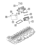 68011580AA - Fuel and Accelerator Pedal: Bolt for Dodge: Ram 2500, Ram 3500 | Ram: 2500, 3500 Image