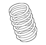 33536865163 - Suspension: Coil Spring for BMW: i3, i3s Image