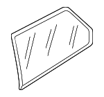 5G3845042CNVB - : Quarter Glass for Volkswagen Image