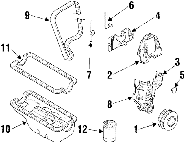 11812PE0300 - : Engine Timing Cover Grommet for Honda Image