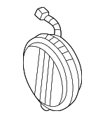 55077917AC - : Fog Lamp Assembly for Jeep: Wrangler Image