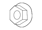 N10609207 - Electrical: Protector Nut for Porsche Image