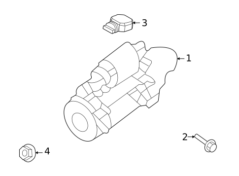 Starter & Related Components for 2024 Porsche 911 #0