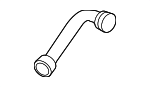 99710662703 - Cooling System: Inlet Hose for Porsche Image