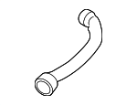 99710672803 - Cooling System: Outlet Hose for Porsche Image