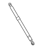 689500WJ90 - Body: Lift Cylinder for Lexus: NX250, NX350, NX350h, NX450h+ Image