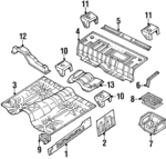 8944540492 - : Tool Compartment for Isuzu Image