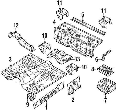 Rocker Panel for 1991 Isuzu Pickup #0