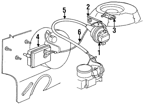 Cruise Control System for 1996 Chrysler Cirrus #0