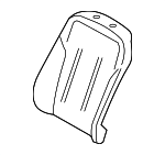 52107308005 - Body: Seat Back Pad for BMW Image