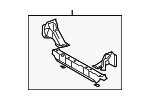 88970854 - Body: Cross-member Assembly for Pontiac: Vibe Image