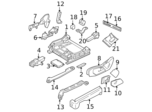 Tracks & Components for 2008 Jeep Commander #0