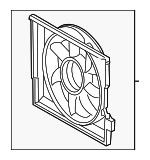 211500169380 - Cooling System: Fan Assembly for Mercedes-Benz Image