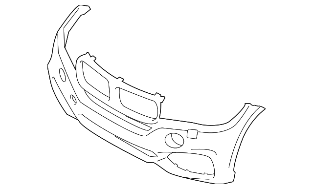 Genuine BMW 51-11-8-062-486 | Bumper Cover | FREE Shipping