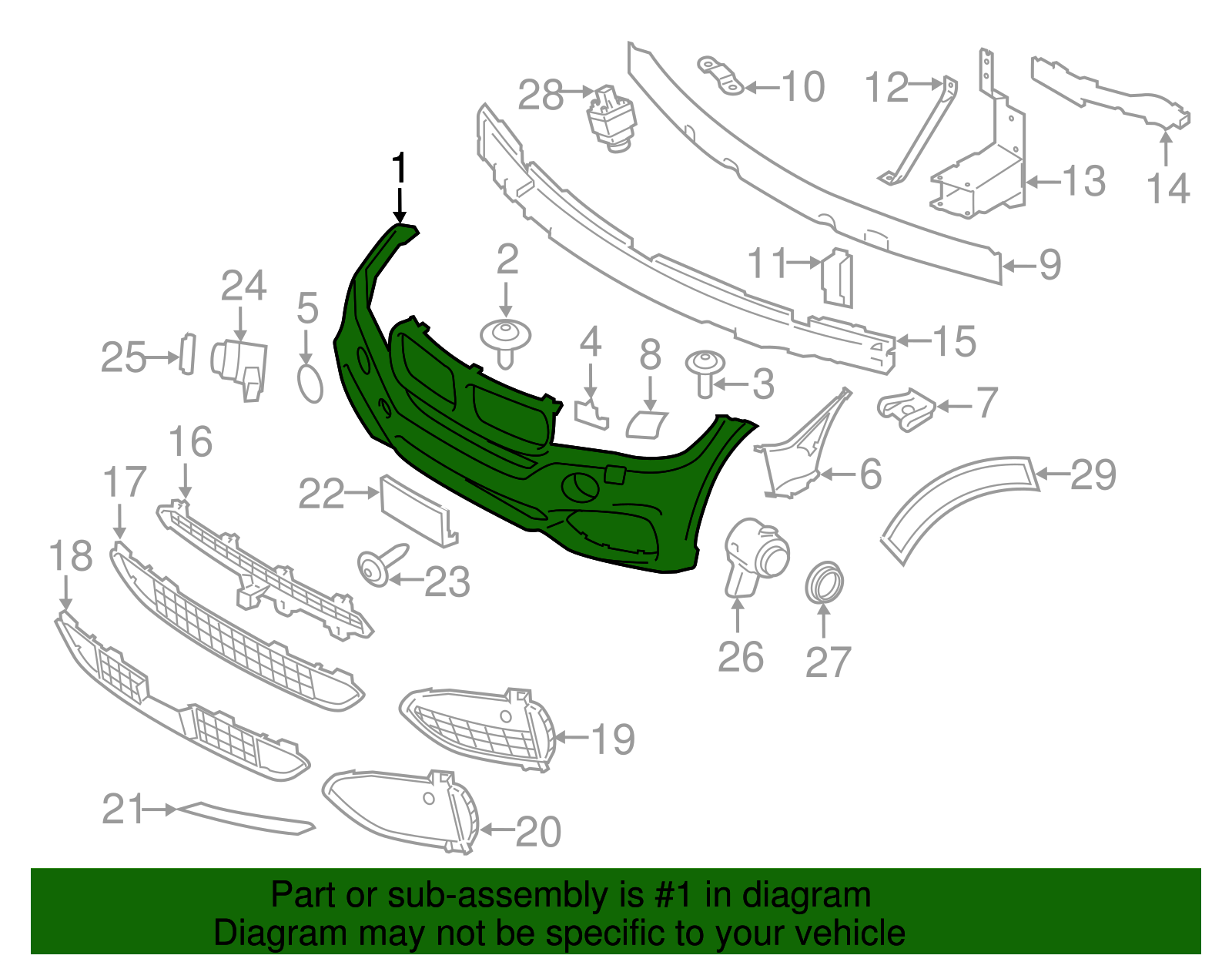 Genuine BMW 51-11-8-062-486 | Bumper Cover | FREE Shipping