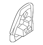 2068350800 - HVAC: HVAC Case Seal for Mercedes-Benz Image