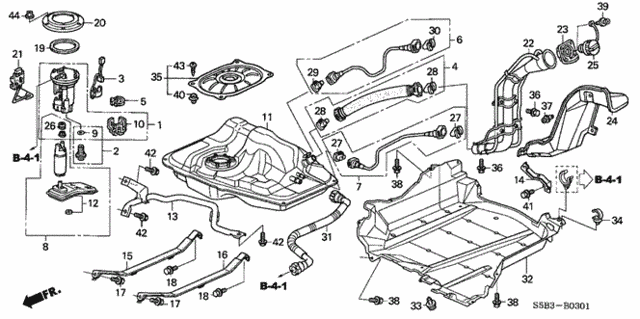 Fuel Tank (2) for 2005 Honda Civic #0