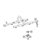 5038337AC - Fuel: Fuel Injector for Mopar Image