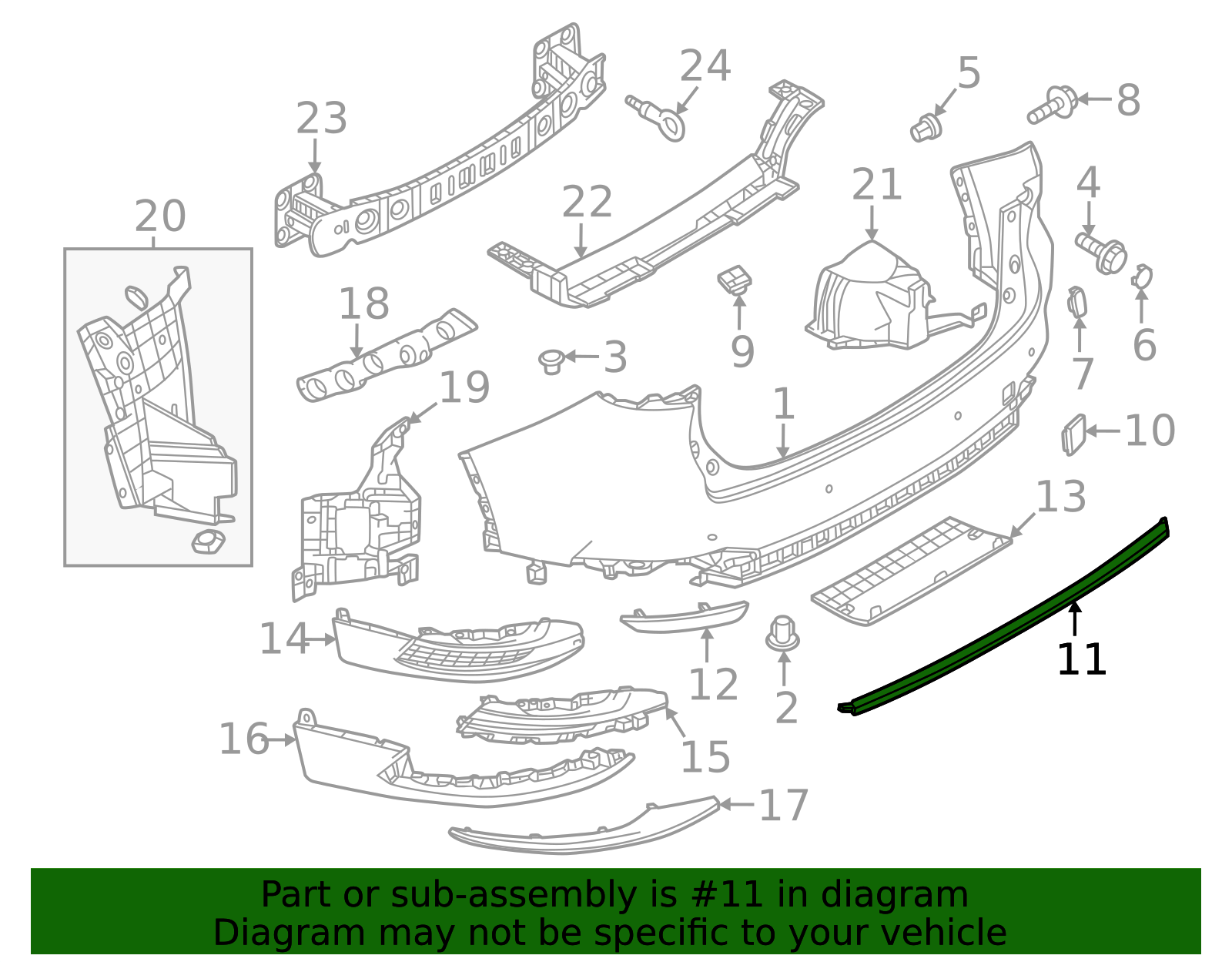 KMV7-50-369 - Lower Molding - 2024-2025 Mazda CX-90 | Mazda Swag