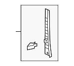 7P0868237B95T - Body: Cowl Trim for Volkswagen: Touareg Image