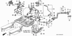 17521SV1L00 - Electrical/Exhaust/Heater/Fuel: BAND ASSY., R. FUEL TANK MOUNTING for Honda Image