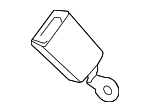 992857753 - Electrical: Seat Belt Receptacle for Porsche Image