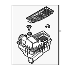 5C0129601E - : Air Cleaner Assembly for Volkswagen Image