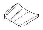 66400IT000 - Body: Hood for Hyundai Image