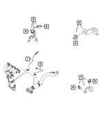 68119434AA - Electrical: Clip for Mopar Image image