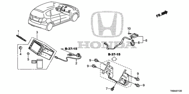 Navigation System for 2013 Honda Fit #0