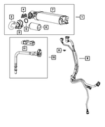68072086AG - Emission Controls: Canister Purge Tube for Mopar Image