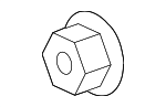 9A700486900 - Body: Upper Plate Nut for Porsche Image