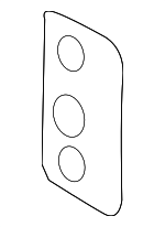 1K0831288B - Body: Door Hinge Shim for Volkswagen Image