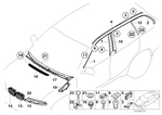 51138262422 - : Molding Clamp for BMW Image