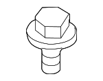 4237 - Suspension: Engine Cradle Front Bolt for MB Vans Image