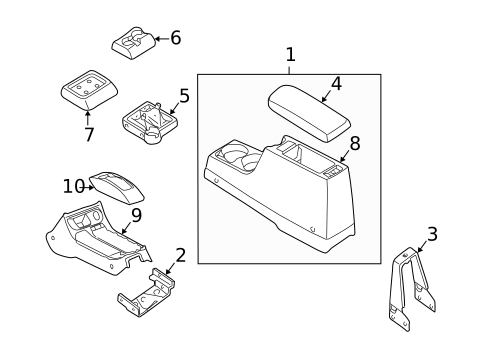 Center for 2000 Nissan Frontier #0