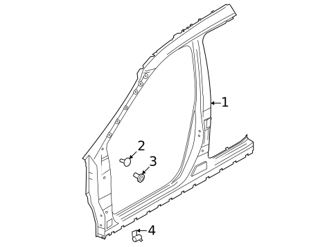 Aperture Panel for 2025 Nissan Rogue #1