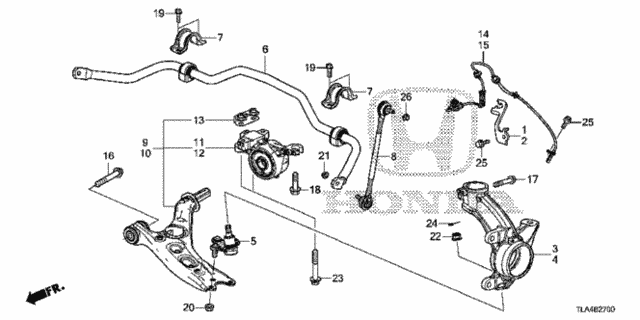 Front Knuckle - Front Lower Arm for 2019 Honda CR-V #0