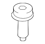 7149227851 - Body: Striker Screw for BMW: 640i xDrive Gran Turismo Image