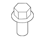 90110SE7000 - Body: Reinforced Bracket Bolt for Acura Image