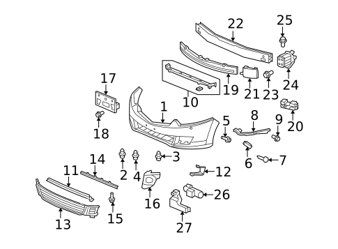 Automatic Temperature Controls for 2009 Acura TSX #1