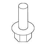 90192SG0003 - Body: Air Deflector Screw for Acura Image