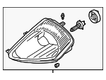 MR990820 - : Headlamp Assembly for Mitsubishi: Eclipse Image