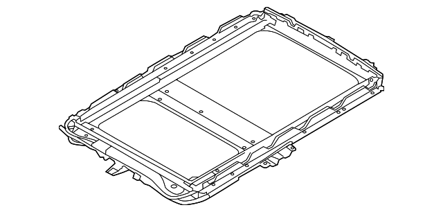 Genuine OEM Ford Part - Sunroof Frame BB5Z-78502C22-A | Genuine