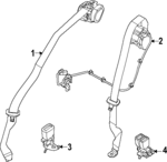 80001444 - : Outer Belt Assembly for Volvo Image